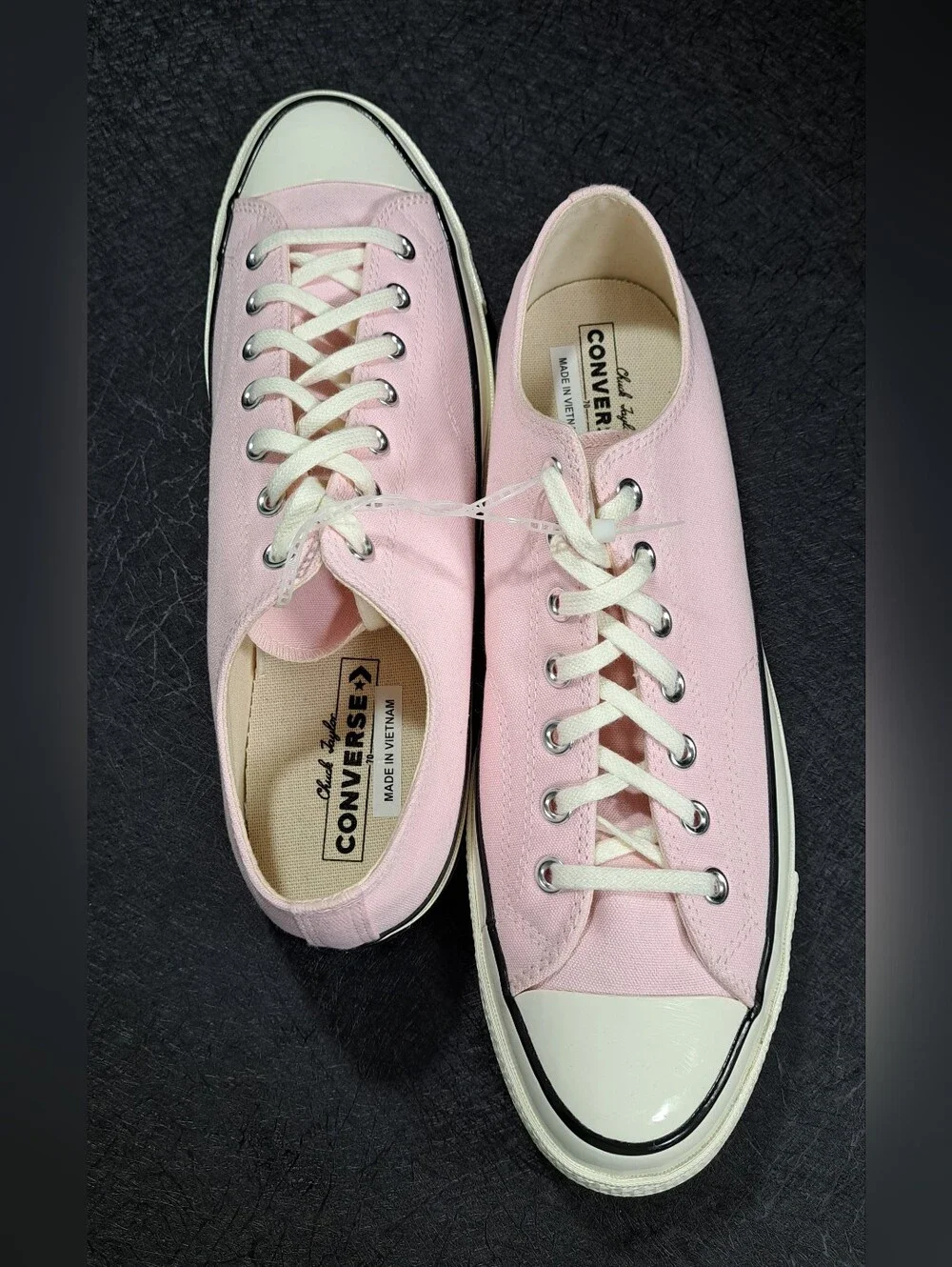 Converse Chuck 70 Low Top Pink Canvas Sneakers Men’s Size 13 / Women’s Size 15. - Picture 3 of 16